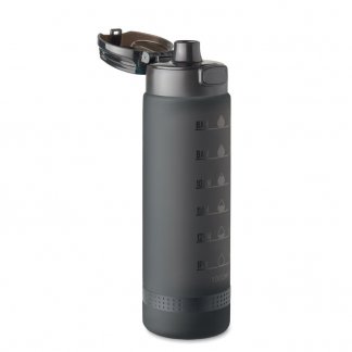 Bouteille de sport personnalisable en PET recyclé - 1L - LEVEL