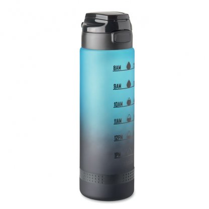 Bouteille De Sport En PET Recyclé 1L LEVEL Bleu