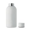Bouteille En Acier Inoxydable Recyclé 500ml ATHENA MID Blanc Ouvert