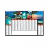 Calendrier Atolls Maxi 13 Mois Recto BANCAIRE