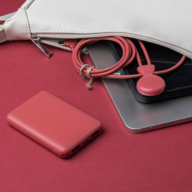 Pack de charge pour voyage personnalisable en plastique recyclé - MR BIO PACK EPSILON