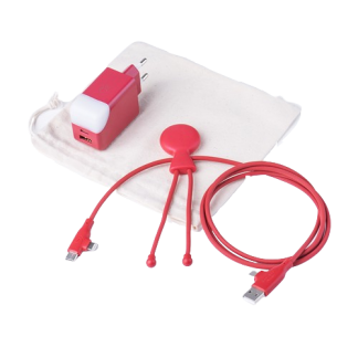 Pack de charge pratique personnalisé en plastique recyclé - MOBILITY