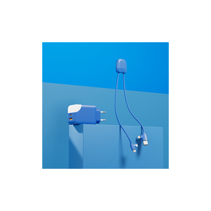 Pack De Charge Rapide En Plastique Recyclé PACK ICE C Bleu