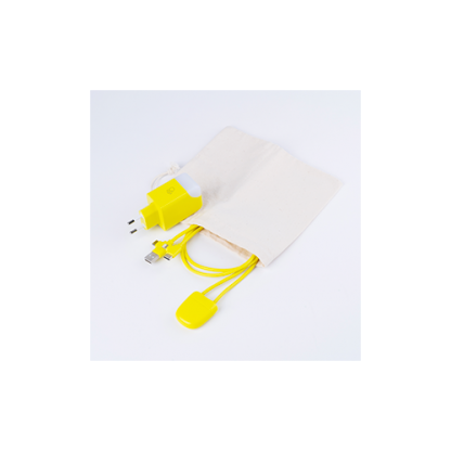 Pack De Charge Rapide En Plastique Recyclé PACK ICE C Photo Principale Pack Jaune
