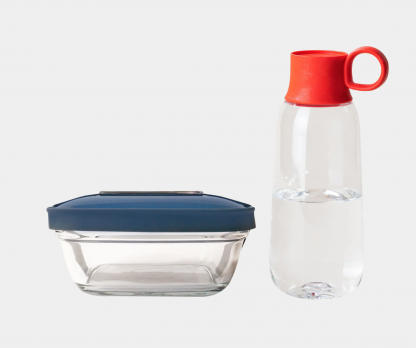 Pack Gourde Et Lunch Box PACK STREET LUNCH GOBI Pack Avec Gourde Rouge