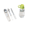 Pack Nomade Zéro Déchet Gourde Et Couverts PACK STREET COUVERTS GOBI Photo Principale Pack Avec Bouteille Vert Anis Pack Nomade Zéro Déchet Gourde Et Couverts PACK STREET COUVERTS GOBI Photo Principale Pack Avec Bouteille Vert Anis