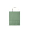 Sac Cadeau En Papier Recyclé 25x11x32cm MOYEN Sac Vert Plié Sac Cadeau En Papier Recyclé 25x11x32cm MOYEN Sac Vert Plié