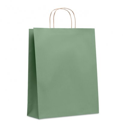 Sac Cadeau En Papier Recyclé 32x12x40cm GRAND Sac Vert