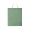 Sac Cadeau En Papier Recyclé 32x12x40cm GRAND Sac Vert Plié Sac Cadeau En Papier Recyclé 32x12x40cm GRAND Sac Vert Plié