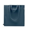 Tote Bag En Coton Et Polyester Recyclés 380g GAVE COLOUR Sac Bleu De Face Tote Bag En Coton Et Polyester Recyclés 380g GAVE COLOUR Sac Bleu De Face