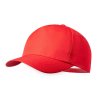Casquette Enfant En PET Recyclé 5 Pans RICK Rouge Pub