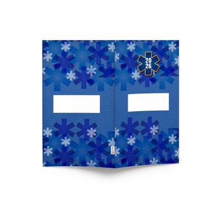 Mini Agenda De Bureau Souple 9,5x16,5cm ÉCO POCHE COULEUR Ambulance