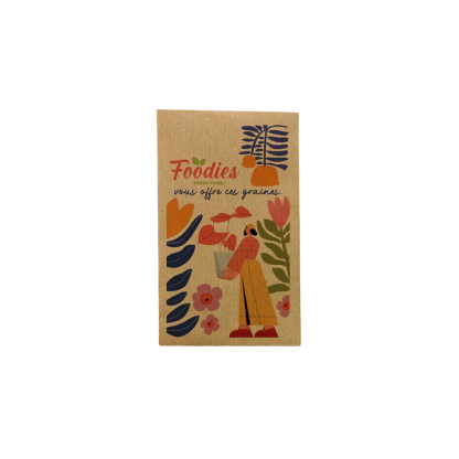 Sachet De Graines En Papier Kraft 8,5 X 14 Cm KRAFTGRAINES XL Photo Principale