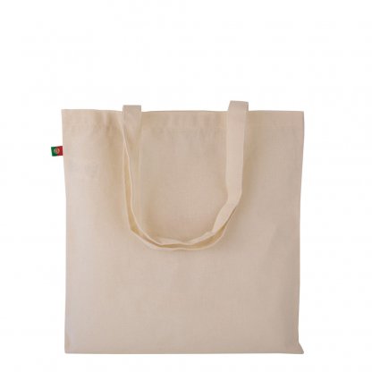 Tote Bag En Coton Naturel 150g 37x41cm LISBOA Dos