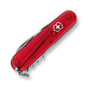 Couteau De Poche Moyen 12 Fonctions SPARTAN Rouge Transparent Outils Rangés