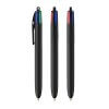 Stylo Bille 4 Couleurs En Plastique Recyclé BIC 4 COLOURS ECO Noir Noir