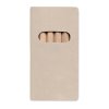 6 Petits Crayons De Couleur En Bois ABIGAIL De Face