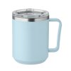 Mug Isotherme Recyclé Double Paroi 400 Ml COCOA Bleu Claire
