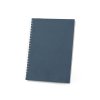 Carnet A5 En Papier 100 % Recyclé Spirale SCHILLER Bleu Marine
