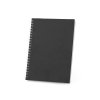 Carnet A5 En Papier 100 % Recyclé Spirale SCHILLER Noir
