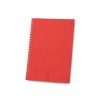Carnet A5 En Papier 100 % Recyclé Spirale SCHILLER Rouge