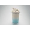 Gobelet Isotherme En Inox Recyclé 350ml BRACE GRADIENT Bleu Ambiance