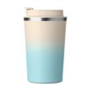 Gobelet Isotherme En Inox Recyclé 350ml BRACE GRADIENT Bleu Côté