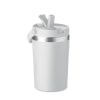 Gobelet Isotherme En Inox Recyclé 350ml COZYCUP Blanc Paille