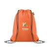 Gym Bag En PET Recyclé DAFFY RPET Orange Marqué