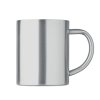 Mug Double Paroi En Inox Recyclé 260ml UTIL Vue De Côté