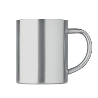 mug double paroi en inox recyclé 260ml util