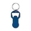 Porte Clés En Aluminium Recyclé CLAVE Bleu Marine De Face