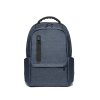 Sac à Dos Ordinateur Recyclé RE BOSTON Bleu De Face