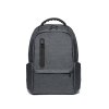 Sac à Dos Ordinateur Recyclé RE BOSTON Gris De Face