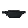 Sac Banane En PET Recyclé HIPLA Noir Vue De Face