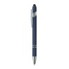 Stylo à Bille à Bouton Poussoir En Aluminium SIPARO Bleu Marine