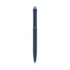 Stylo à Bille En Aluminium Recyclé KYLIE Bleu De Dos