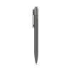 Stylo à Bille En Aluminium Recyclé KYLIE Gris De Côté