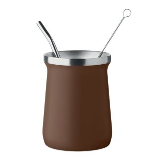 tasse à yerba isotherme promotionnel en inox recyclé 240 ml miyerba