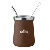 Tasse à Yerba Isotherme En Inox Recyclé 240ml MIYERBA Marquage