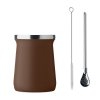 Tasse à Yerba Isotherme En Inox Recyclé 240ml MIYERBA Marron Décomposition