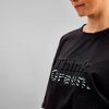 T Shirt Oversize Mixte Avec Logo En Coton Bio 240g PALOMA Zoom Marquage