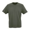 T Shirt Mixte Personnalisé En Coton Bio Made In Europe 140g TAMARIZ Vert