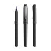Stylo Roller Publicitaire En Plastique Bic Grip Roller Noir, Encre Bleue, Sans Marquage