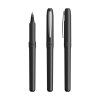 Stylo Roller Publicitaire En Plastique Bic Grip Roller Noir, Encre Noire, Sans Marquage