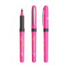 Stylo Roller Publicitaire En Plastique Bic Grip Roller Rose, Encre Noire, Avec Marquage