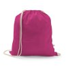 Gym Bag Promotionnel En Coton Recyclé 150G 37X41Cm Istanbul Fuchsia