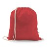 Gym Bag Promotionnel En Coton Recyclé 150G 37X41Cm Istanbul Rouge