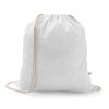 Gym Bag Promotionnel En Coton Recyclé 150G 37X41Cm Istanbul Blanc