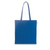 Tote Bag Personnalisé En Coton Recyclé 180G 38X42Cm Cairo Bleu